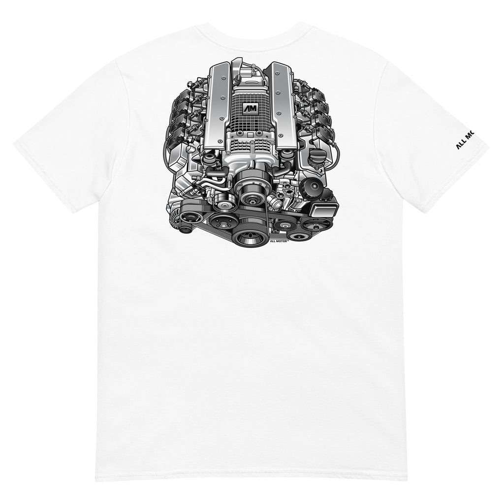 M113K Engine T Shirt | Hand Drawn AMG Engine Artwork - Intake Series